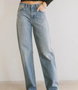 Two hand pockets denim