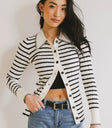 Button up top in navy