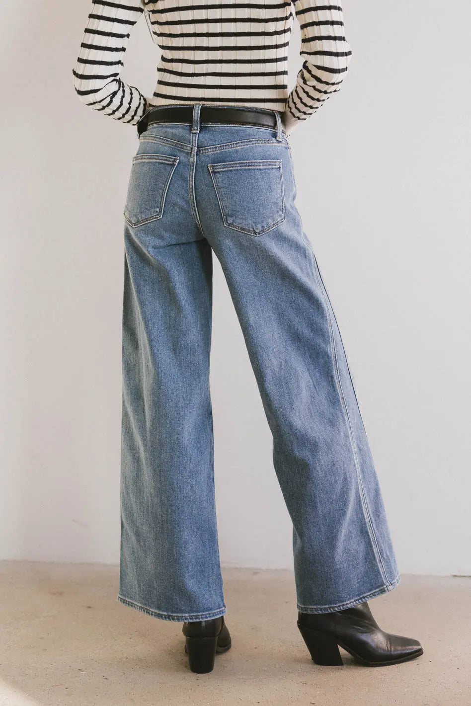 Wide legs denim
