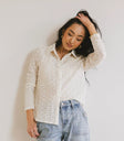 Long sleeves top n cream