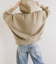 Hoodie in olive