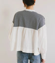 Oversized top in white