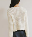 Plain color top in cream