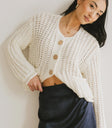 Button up top in cream