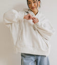 Long sleeves hoodie in grey