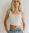 Button up top in white