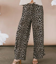 Leopard print pants