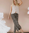 Knit top in tan