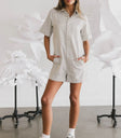 Renley Striped Romper