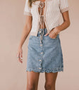 Knit top in taupe
