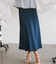 Navy skirt