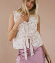 Floral vest