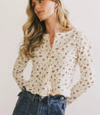 Karrie Floral Knit Cardigan