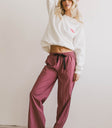 striped boxer pants with stripes