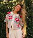 Button up top in cream