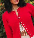 Button up top in red