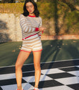 Long sleeves sweater in brown
