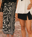 Gabriele Floral Wrap Skirt