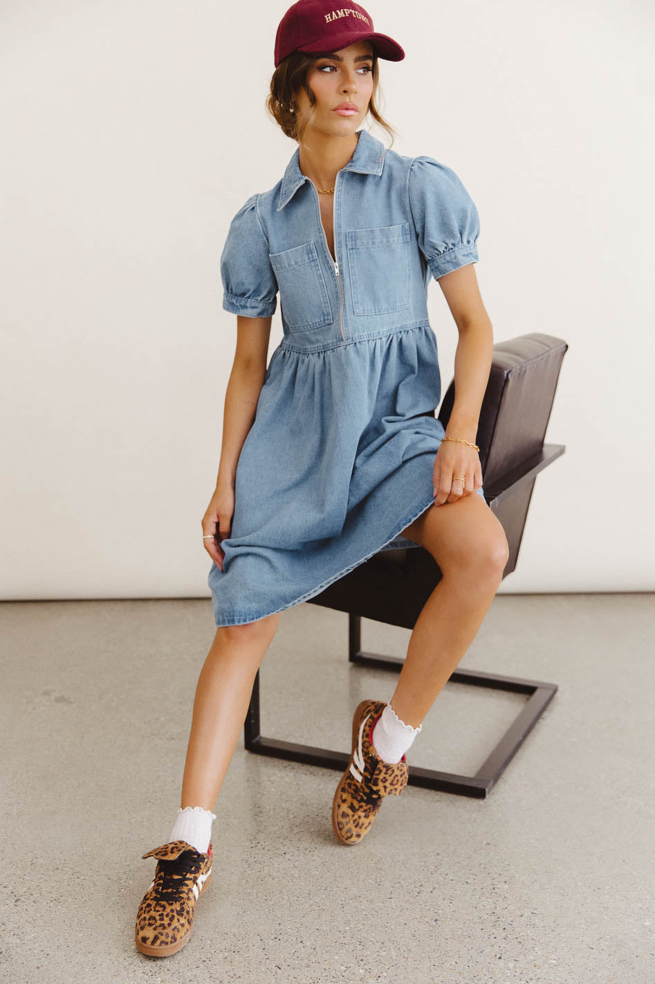 Denim dress