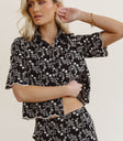 Button up top in black