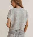 Leopard print top