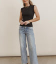Denim in medium wash