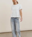 Basic top in white