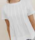 Top in white