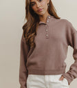 Sweater in mauve