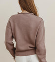 Plain color sweater
