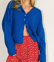 Maci Cardigan in Blue