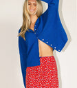 Maci Cardigan in Blue
