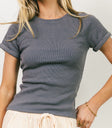 basic tee in navy