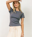 ribbed shirt