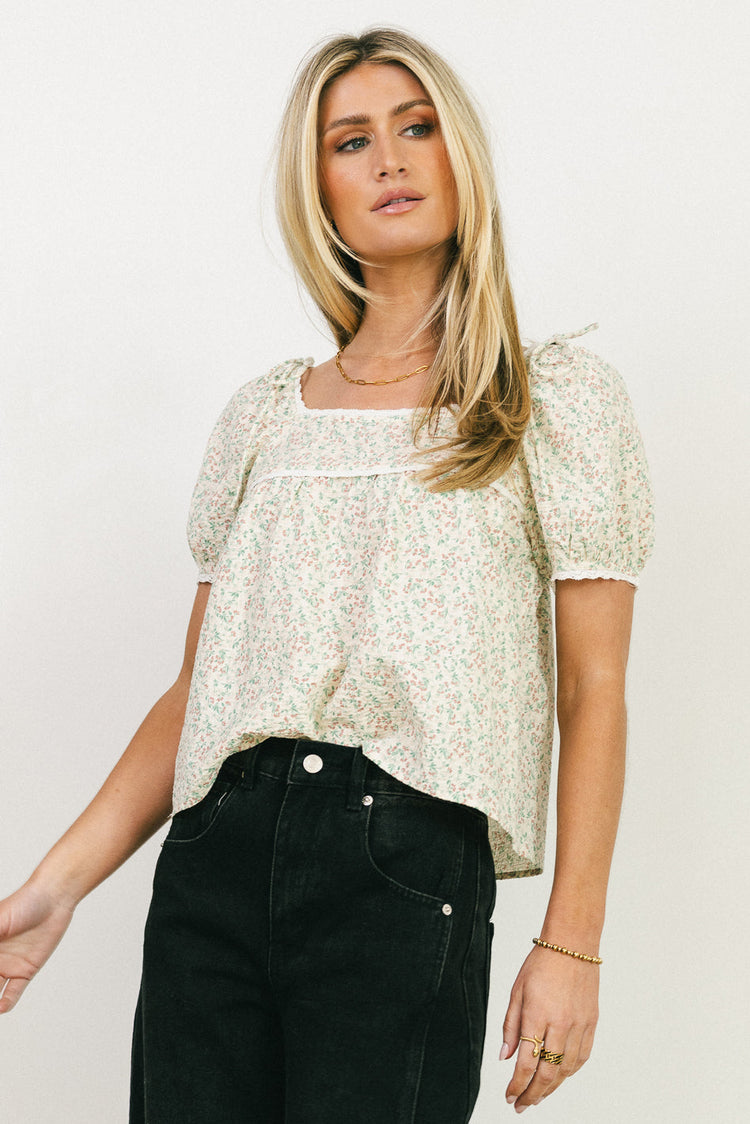 short sleeve blouse