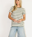 Knit top in sage