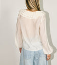 Calispell Sheer Collared Blouse
