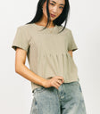 Knit top in sage