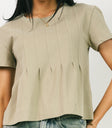 Sewn front top in sage