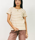 Ribbed striped shirt