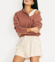 Taupe top