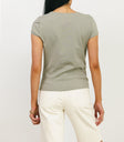Basic green short sleeve