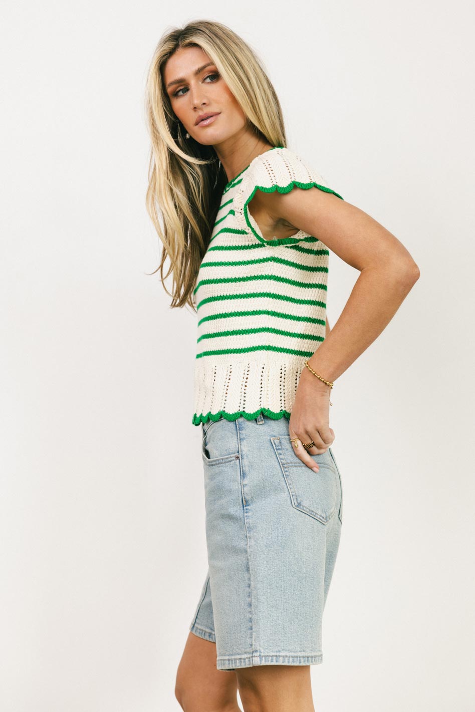Top in green