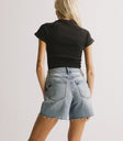 rolled hemline top