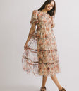 floral lace dress