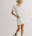 double pocket mini dress
