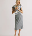 cute blue spring dress