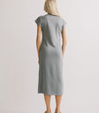 short sleeve stretchy dress