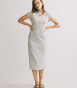 round neck tee dress