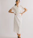 eyelet embroidery skirt